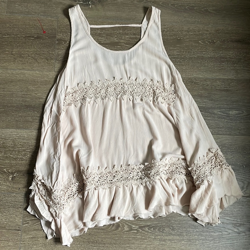 Mittoshop crochet Babydoll Top